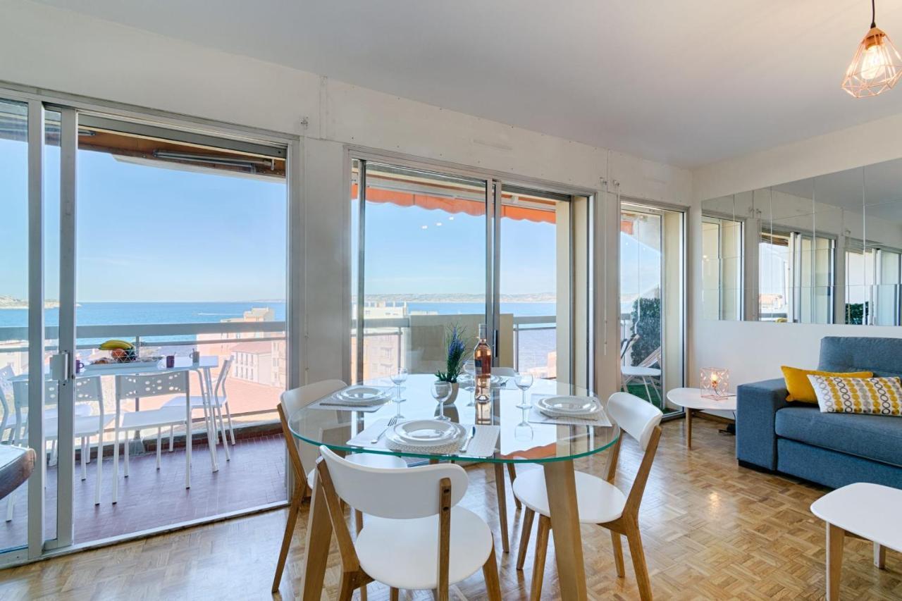 Vue Feerique Sur La Mer - Air Rental Марсилия Екстериор снимка
